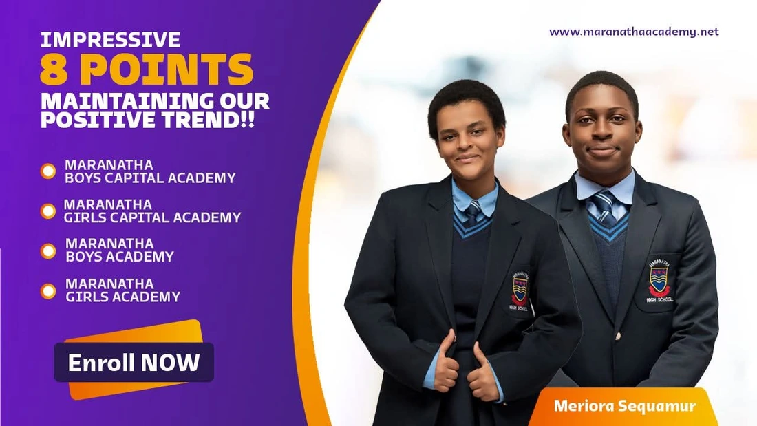 Maranatha Academy opens applications for secondary scholarships
