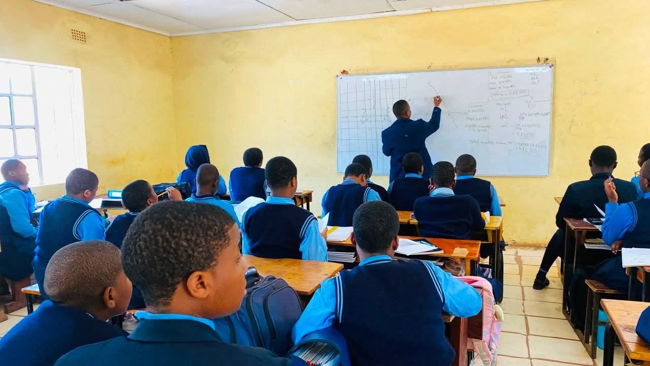 Students in a Maranatha classroom